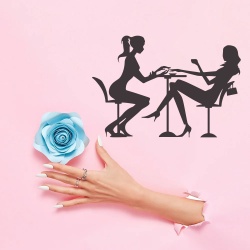 Relaxing at the nail salon - Img 3