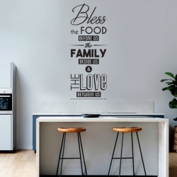 Sticker Bucatarie - Bless the food - Img 3