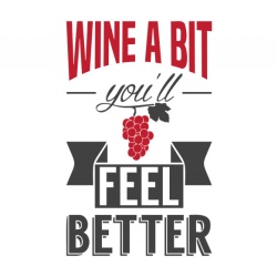 Sticker Bucatarie - Wine a bit - Img 2