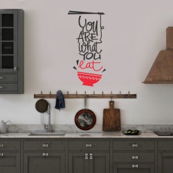 Sticker Bucatarie - You are what you eat (noodles)