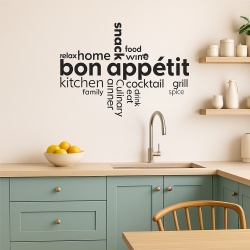 Sticker De Perete Bon Appetit 2