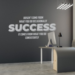 Sticker De Perete Cu Mesaj - Success Is What You Do - Img 7