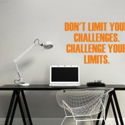 Sticker De Perete Don't Limit Your Challenges - Img 3