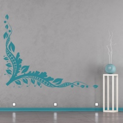 Sticker de Perete Intricate Vines Floral Corner - Img 3