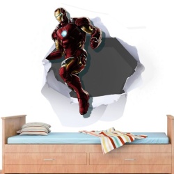 Sticker De Perete Iron Man 3d - Img 2