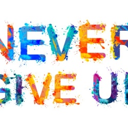 Sticker De Perete Never Give Up - Img 5