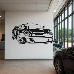 Sticker De Perete Porsche Carrera Car