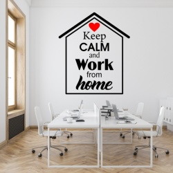 Sticker Keep Calm And Work From Home - Img 5