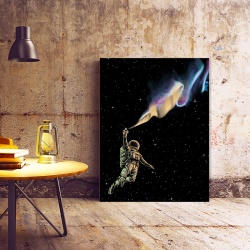 Tablou Astronaut painting the sky - Img 3