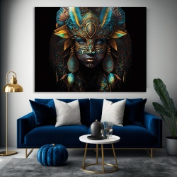 Tablou Aztec beauty
