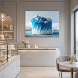 Tablou Bucatarie - Blue Cake