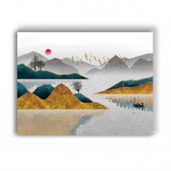 Tablou Canvas Calm Golden Valley - Img 3