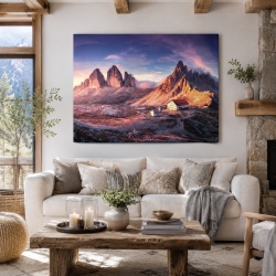 Tablou Canvas Casuta In Munti