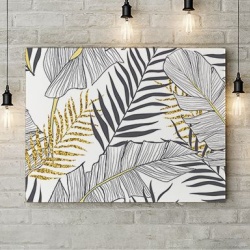 Tablou Canvas Exotic Gold - Img 3