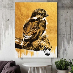 Tablou Canvas - Golden bird - Img 3