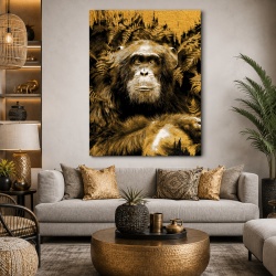 Tablou Canvas - Golden monkey
