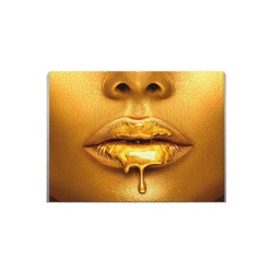 Tablou Canvas Golden Seduction - Img 2