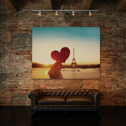 Tablou Canvas I Love Paris - Img 3