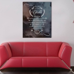 Tablou Canvas In Aceasta Casuta - Univers - Img 4