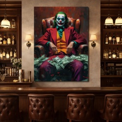 Tablou Canvas Inspirațional - Joker and Money