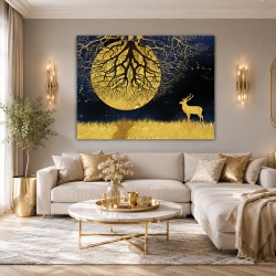 Tablou Canvas Moon Tree