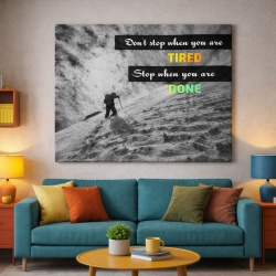 Tablou Canvas Motivational - Don't Stop