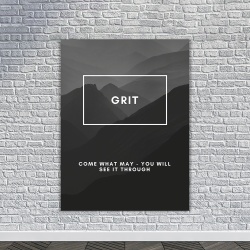 Tablou Canvas Motivational - Grit (definition) - Img 2