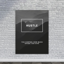 Tablou Canvas Motivational - Hustle (definition) - Img 4