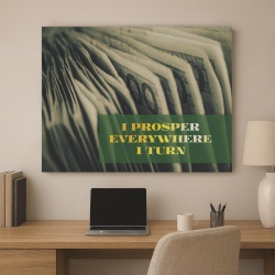 Tablou Canvas Motivational - I Prosper