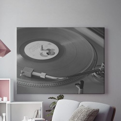 Tablou Canvas Muzica De Pe Vinil