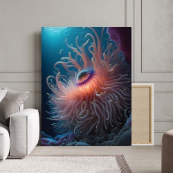 Tablou Canvas Pink coral - Img 2