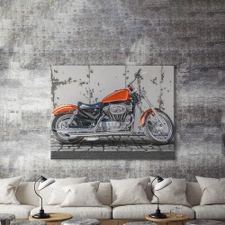 Tablou Canvas Red Moto - Img 3
