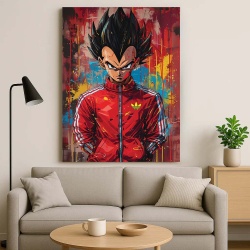 Tablou Canvas - Urban Art Vegeta - Img 2