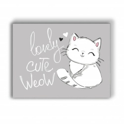 Tablou Copii - Lovely Cute Cat 2