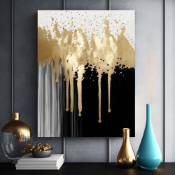 Tablou Golden drips