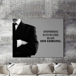 Tablou Motivational - Antreprenoriatul Nu Este Stiinta