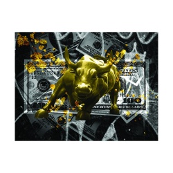 Tablou Motivational - Charging bull - Img 6