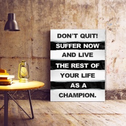 Tablou Motivational - Don't Quit (Ripped Paper) - Img 3