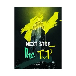 Tablou Motivational - Empire State Building - Next stop the top - Img 7