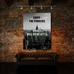 Tablou Motivational - Enjoy The Process - Img 2