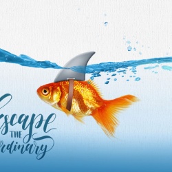 Tablou Motivational - Escape The Ordinary - Img 4