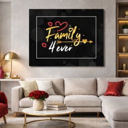Tablou Motivational - Family 4 ever