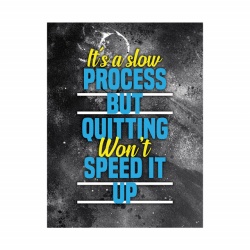 Tablou Motivational - It's a slow process - Img 2