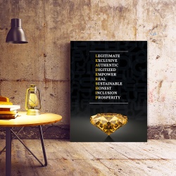 Tablou Motivational - Leadership (diamond) - Img 2