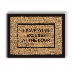 Tablou Motivational - Leave Your Excuses At The Door - Img 4
