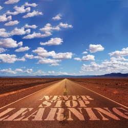 Tablou Motivational - Never Stop Learning - Img 4