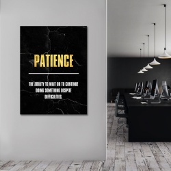 Tablou Motivational - Patience - Img 4