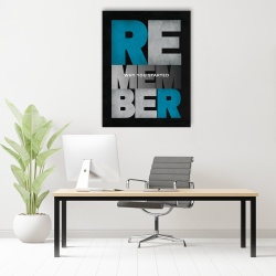 Tablou Motivational - Remember (big text) - Img 6