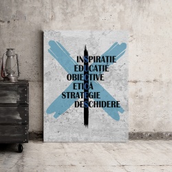 Tablou Motivational - Succes Cuvinte Incrucisate - Img 2