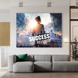 Tablou Motivational - Success is the revenge